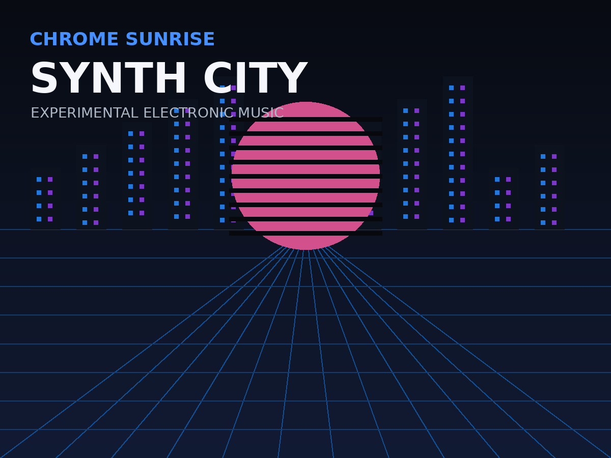 Chrome Sunrise — Synth City